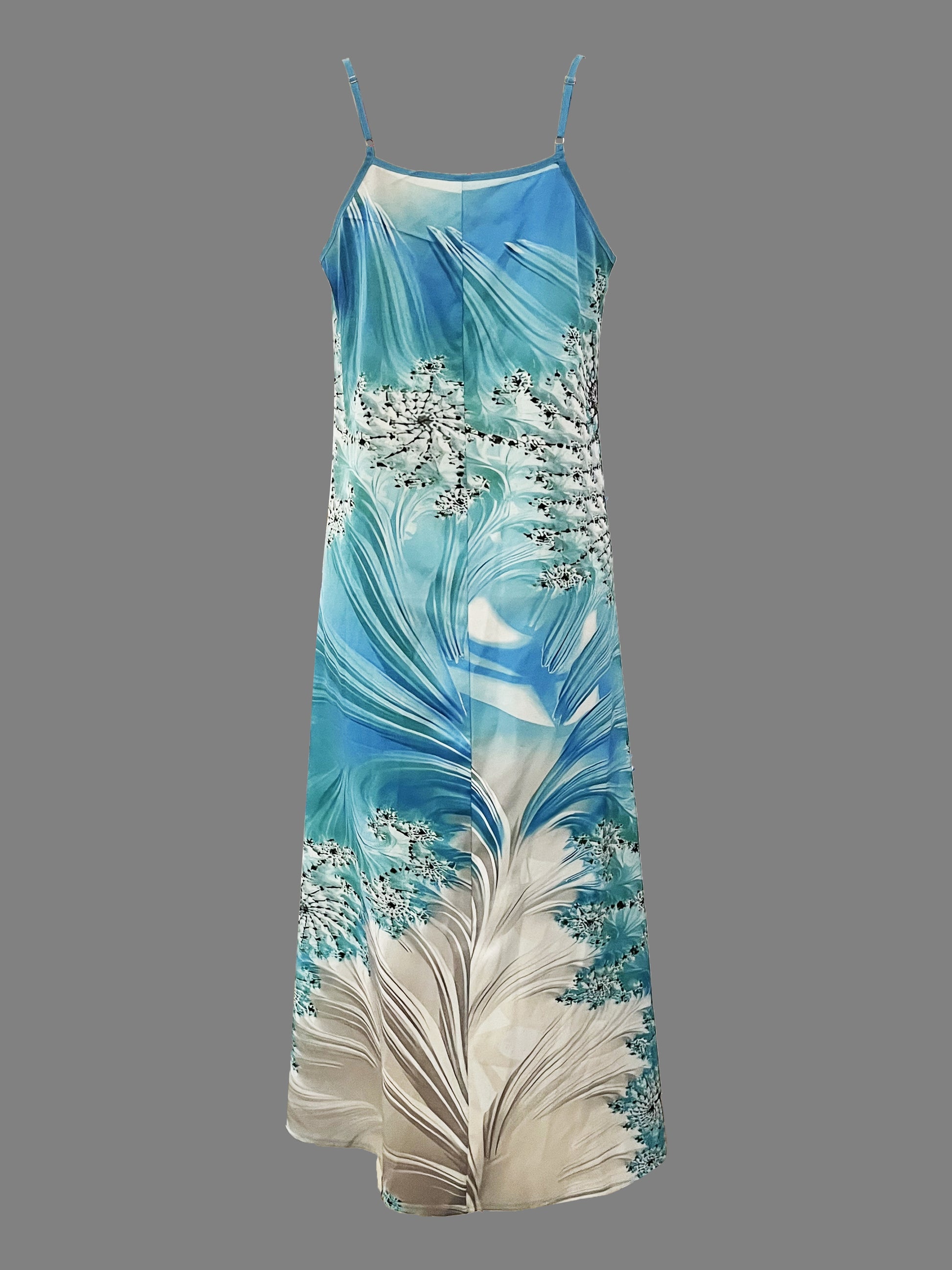 Print Midi Dress Set for Women - V-Neck, Long Sleeve with Matching Cardigan, Casual Chic Outfit, Machine Washable